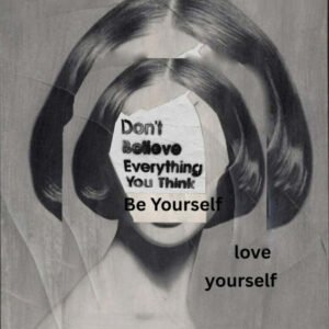 Be Yourself Be Yourself is a digital collage art of story of Identity by Zena Ghossoub