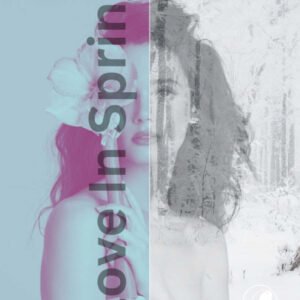 Love In Spring(1) Love In Spring-is a woman frozen in time, digital art by Zena Ghossoub